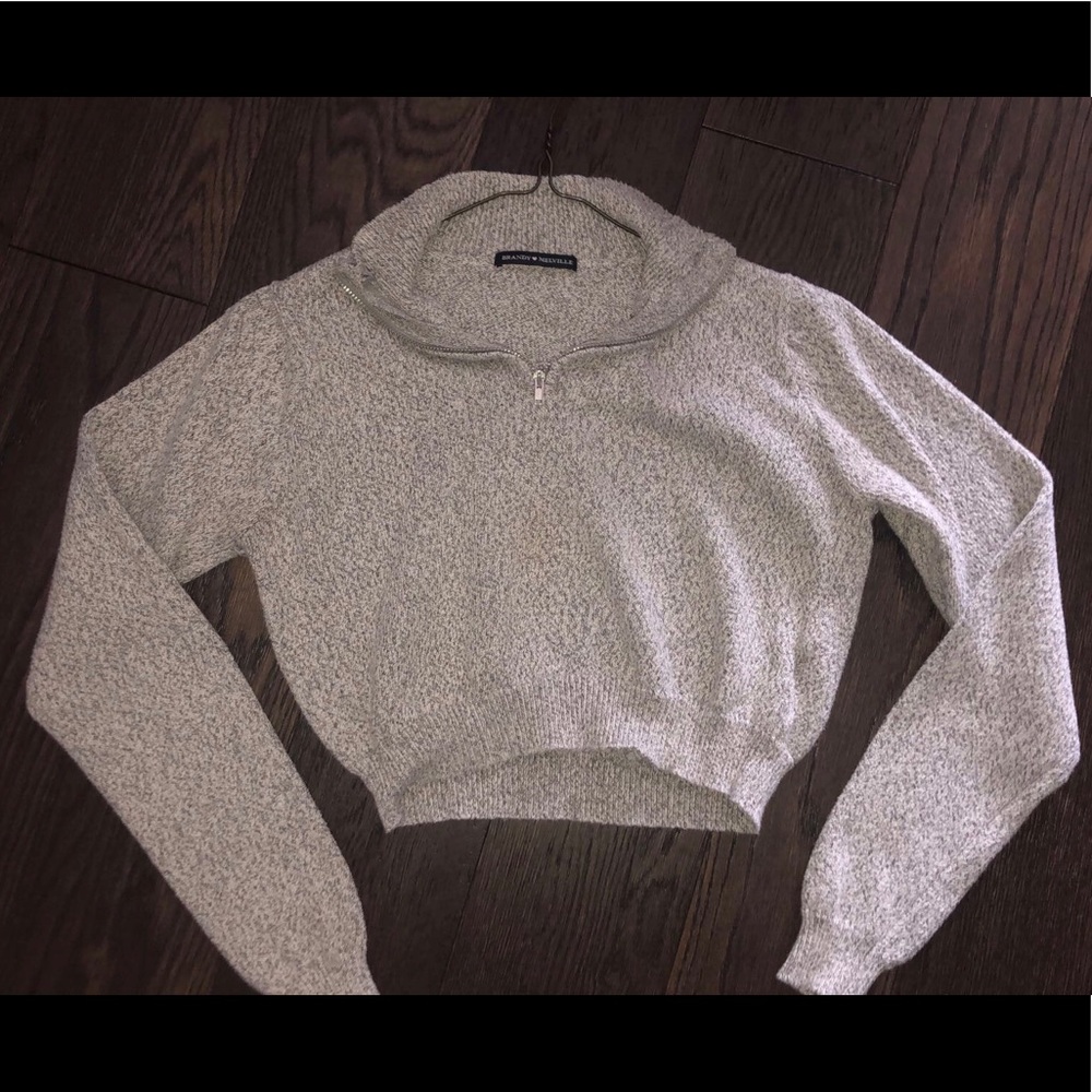 Brandy Melville quarter zip